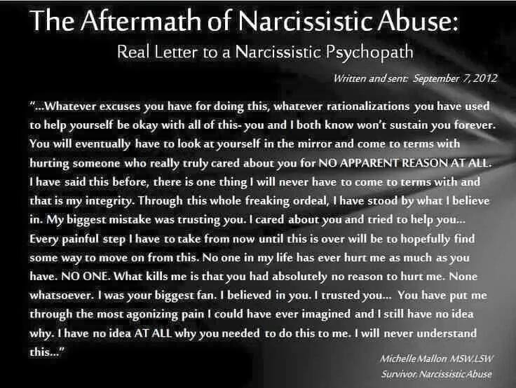 Looks what like abuse narcissistic 6 Secrets